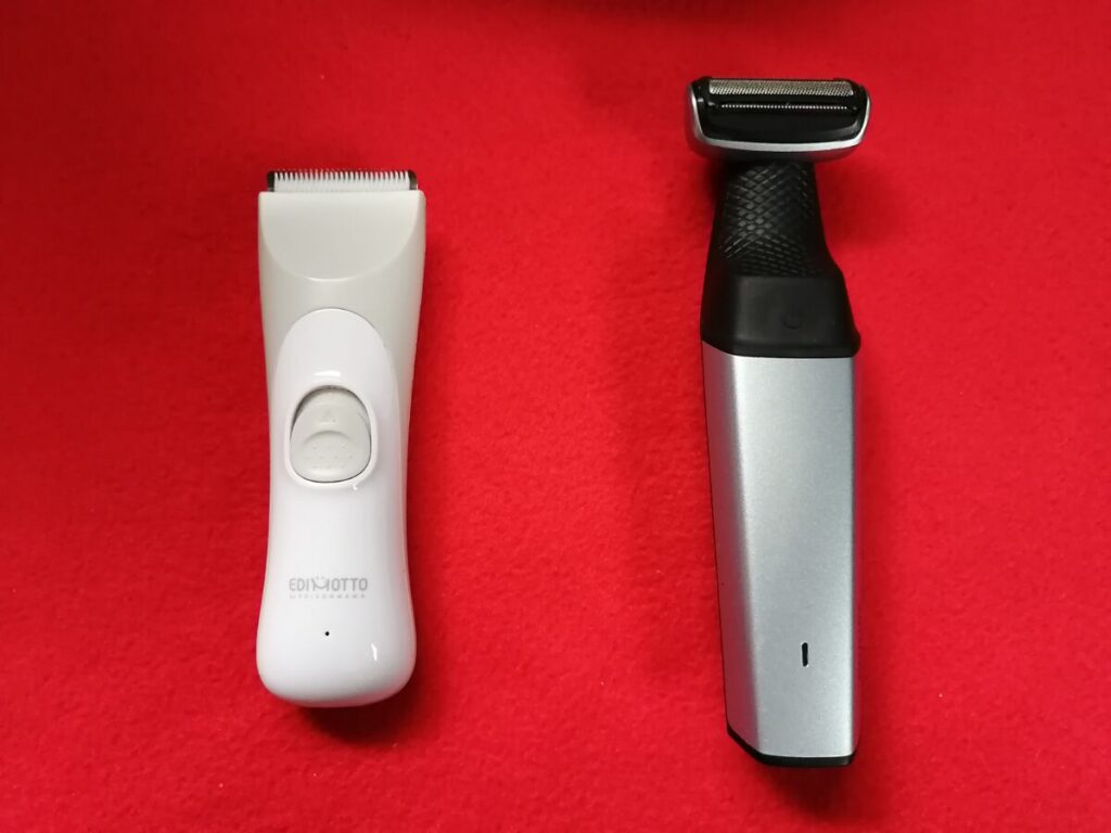 フィリップス ボディーグルーマー BG5020/15との比較。