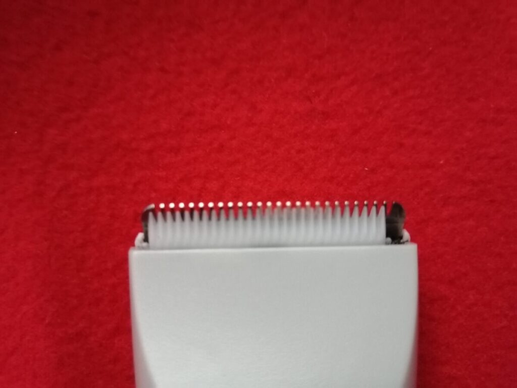 切れ味と安全性が伝わるクローズアップ画像。